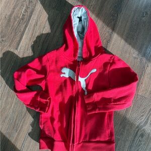 Puma Kids Bold Red Hoodie